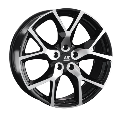 Фотография товара h0317336. Диск LS FlowForming LS RC12 8,5х20 5/120 ET45 72,6 BKF