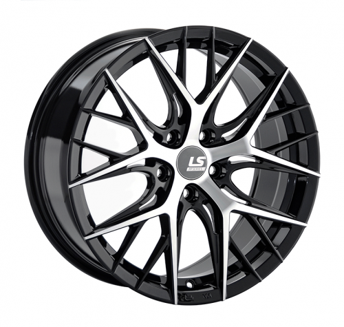 Фотография товара h0317995. Диск LS FlowForming LS RC57 8х18 5/114,3 ET30 60,1 BKF