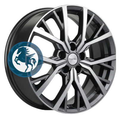 Фотография товара h0350398. Диск Khomen Wheels KHW1806 (Coolray) 7х18 5/114,3 ET50 54,1 Gray-FP