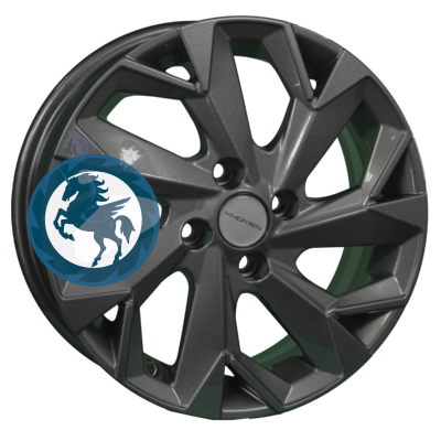 Фотография товара h0353809. Диск Khomen Wheels KHW1508 (XRay) 6х15 4/100 ET40 60,1 Gray