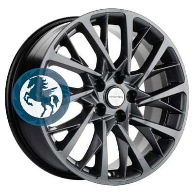 Фотография товара h0355135. Диск Khomen Wheels KHW1804 (Sonata/Optima/Soul) 7,5х18 5/114,3 ET50,5 67,1 Gray