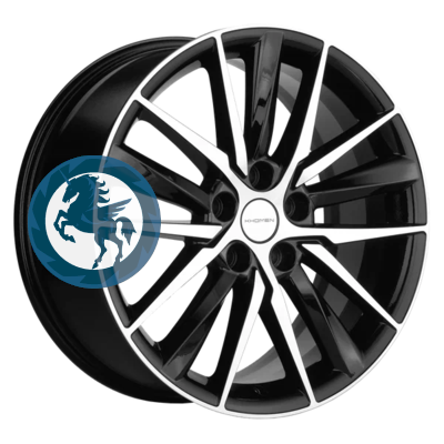 Фотография товара h0357626. Диск Khomen Wheels KHW1807 (Chery Tiggo 8/8 Pro) 8х18 5/108 ET47 60,1 Black-FP