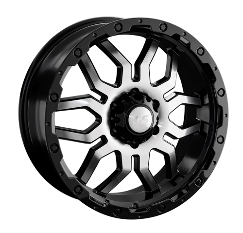 Фотография товара h0366937. Диск LS LS 1285 7х16 6/139,7 ET38 100,1 BKF