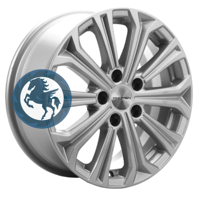 Фотография товара h0374176. Диск Khomen Wheels KHW1610 (Toyota/Suzuki) 6,5х16 5/114,3 ET45 60,1 F-Silver