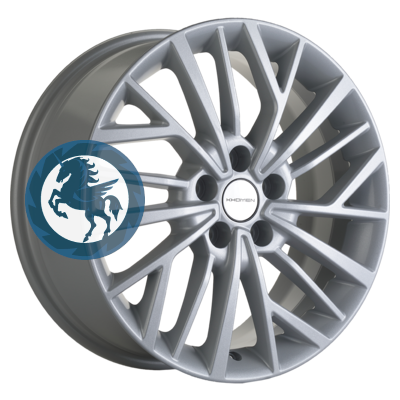 Фотография товара h0374236. Диск Khomen Wheels KHW1717 (Chery Tiggo 3/Tiggo 3 Pro) 7х17 5/108 ET45 60,1 F-Silver