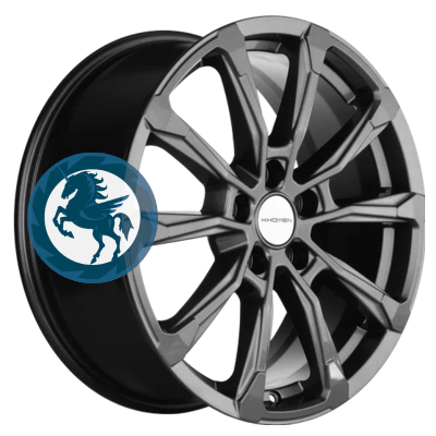 Фотография товара h0374367. Диск Khomen Wheels KHW1808 (K5/Santafe) 7,5х18 5/114,3 ET50 67,1 Gray