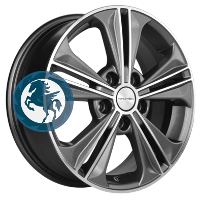   h0374386.  Khomen Wheels KHW1603 (Creta/Seltos) 616 5/114,3 ET43 67,1 Gray-FP
