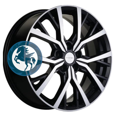 Фотография товара h0374428. Диск Khomen Wheels KHW1806 (Exeed TXL) 7х18 5/108 ET36 65,1 Black-FP