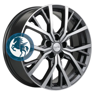 Фотография товара h0374459. Диск Khomen Wheels KHW1806 (Haval F7/F7x) 7х18 5/114,3 ET40 64,1 Gray-FP