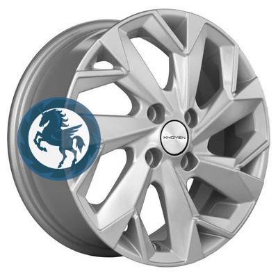   h0374552.  Khomen Wheels KHW1402 5,514 4/98 ET35 58,5 F-Silver