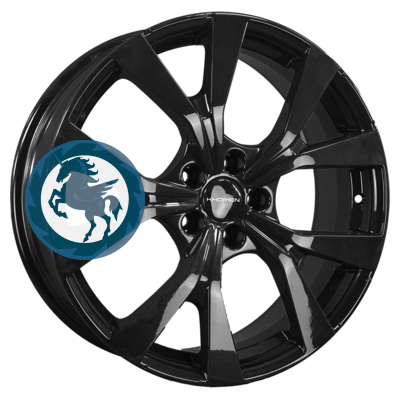 Фотография товара h0374563. Диск Khomen Wheels KHW1906 (Chery Tiggo 7 Pro) 7х19 5/108 ET33 60,1 Black