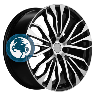 Фотография товара h0374574. Диск Khomen Wheels KHW2009 (Exeed VX) 8,5х20 5/108 ET36 65,1 Black-FP