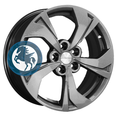 Фотография товара h0374598. Диск Khomen Wheels KHW1724 (CS35 Plus) 7х17 5/110 ET46 63,3 Gray
