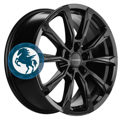 Фотография товара h0374618. Диск Khomen Wheels KHW1808 (Chery Tiggo 8/8 Pro) 7,5х18 5/108 ET47 60,1 Black