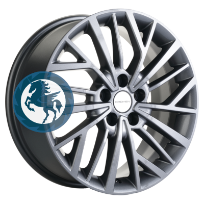 Фотография товара h0374666. Диск Khomen Wheels KHW1717 (Changan CS35/CS35 Pro) 7х17 5/110 ET46 63,3 Gray