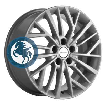 Фотография товара h0374706. Диск Khomen Wheels KHW1717 (Changan CS35/CS35 Pro) 7х17 5/110 ET46 63,3 F-Silver