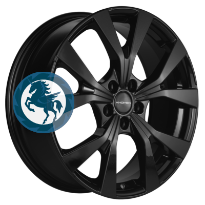 Фотография товара h0374730. Диск Khomen Wheels KHW1906 (Dongfeng AX7) 7х19 5/108 ET45 65,1 Black