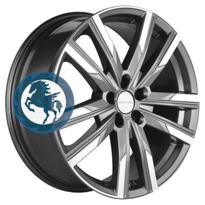 Фотография товара h0374747. Диск Khomen Wheels KHW1905 (Exeed VX/TXL/LX) 7,5х19 5/108 ET36 65,1 Gray-FP