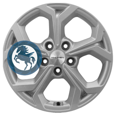 Фотография товара h0383272. Диск Khomen Wheels KHW1606 (Toyota/Suzuki) 6,5х16 5/114,3 ET45 60,1 F-Silver