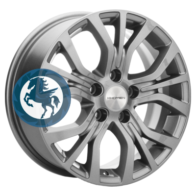 Фотография товара h0383281. Диск Khomen Wheels KHW1608 (Opel Zafira) 6,5х16 5/110 ET43 65,1 Gray