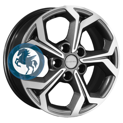   h0383863.  Khomen Wheels KHW1606 (Mitsubishi) 6,516 5/114,3 ET46 67,1 Gray-FP