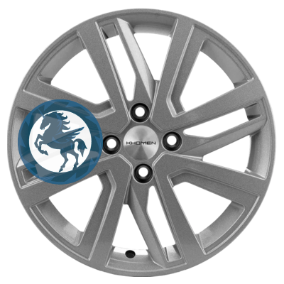   h0387804.  Khomen Wheels KHW1609 (Rio II/Solaris II) 616 4/100 ET46 54,1 F-Silver