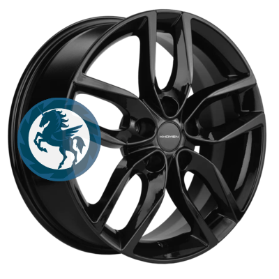Фотография товара h0388558. Диск Khomen Wheels KHW1708 (Geely Coolray) 6,5х17 5/114,3 ET45 54,1 Black