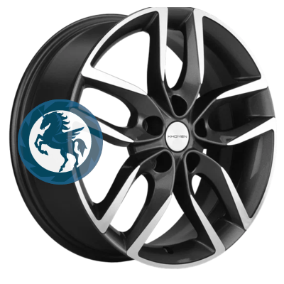 Фотография товара h0388581. Диск Khomen Wheels KHW1708 (Jolion) 6,5х17 5/114,3 ET37 66,5 Gray-FP