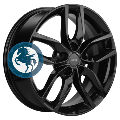 Фотография товара h0388592. Диск Khomen Wheels KHW1708 (Dongfeng AX7/Evolute i-PRO) 6,5х17 5/108 ET43 65,1 Black