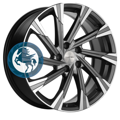 Фотография товара h0388671. Диск Khomen Wheels KHW1901 (Haval 7/7x) 7,5х19 5/114,3 ET40 64,1 Gray-FP