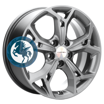   h0389561.  Khomen Wheels KHW1702 (Ceed) 717 5/114,3 ET53 67,1 Gray