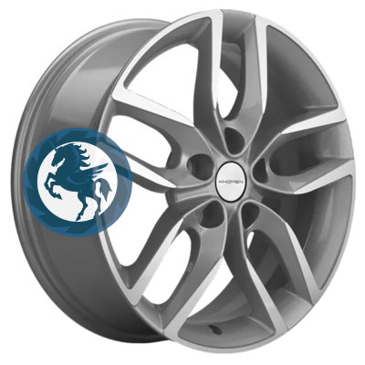 Фотография товара h0389623. Диск Khomen Wheels KHW1708 (Haval F7/F7x) 6,5х17 5/114,3 ET40 64,1 F-Silver-FP