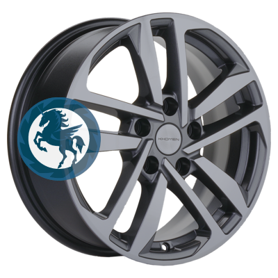  h0389939.  Khomen Wheels KHW1612 (Huyndai/Kia) 6,516 5/114,3 ET43 67,1 Gray