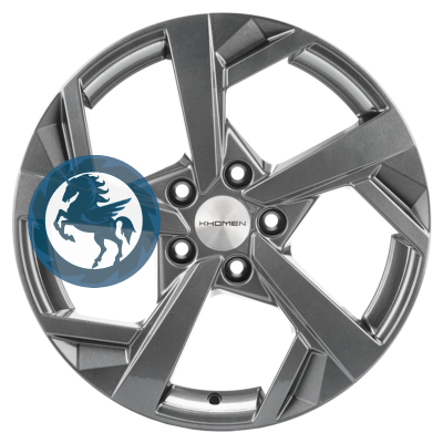 Фотография товара h0390878. Диск Khomen Wheels KHW1712 (Changan/Geely/Lexus/Toyota) 7х17 5/114,3 ET45 60,1 Gray