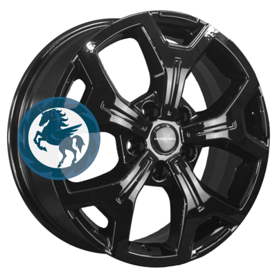 Фотография товара h0392054. Диск Khomen Wheels KHW1710(2) (VW Multivan) 6,5х17 5/120 ET60 65,1 Black
