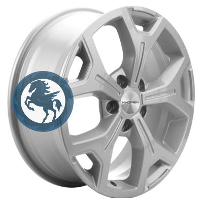 Фотография товара h0392068. Диск Khomen Wheels KHW1710(2) (VW Multivan) 6,5х17 5/120 ET60 65,1 F-Silver