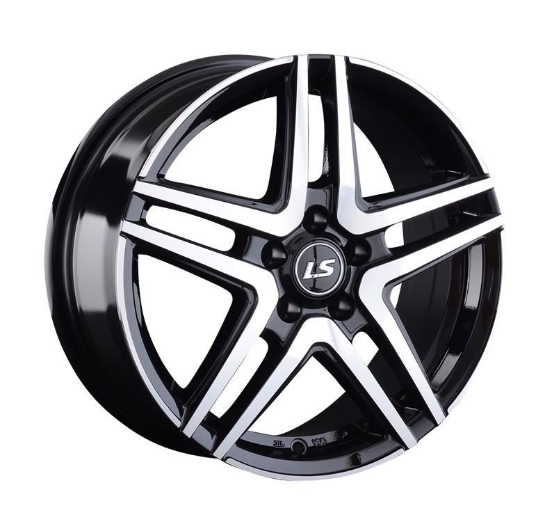 Фотография товара h0393099. Диск LS LS 420 6,5х16 5/100 ET38 57,1 BKF