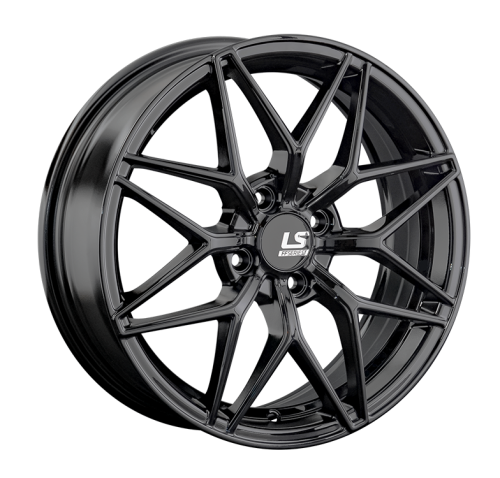 Фотография товара h0393289. Диск LS FlowForming LS RC85 6х16 4/100 ET40 60,1 BK
