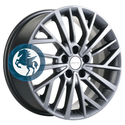 Фотография товара h0393393. Диск Khomen Wheels KHW1717 (CX-5/i40/X-Trail) 7х17 5/114,3 ET45 67,1 Gray