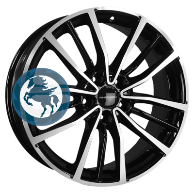 Фотография товара h0394011. Диск Khomen Wheels KHW1812 (Exeed TXL) 7х18 5/108 ET36 65,1 Black-FP