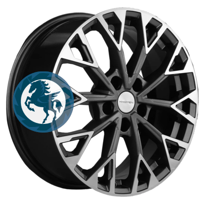 Фотография товара h0394014. Диск Khomen Wheels KHW1718 (Besturn X40) 7х17 5/114,3 ET40 57,1 Gray-FP
