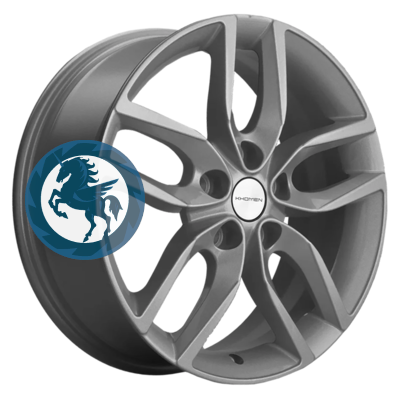Фотография товара h0394028. Диск Khomen Wheels KHW1708 (Jolion) 6,5х17 5/114,3 ET37 66,5 F-Silver