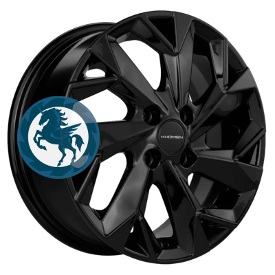   h0395206.  Khomen Wheels KHW1402 (Solaris/Logan/Rio) 5,514 4/100 ET43 67,1 Black