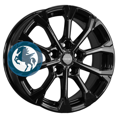 Фотография товара h0395671. Диск Khomen Wheels KHW1605 (Changan CS35 Plus) 6,5х16 5/110 ET46 63,3 Black