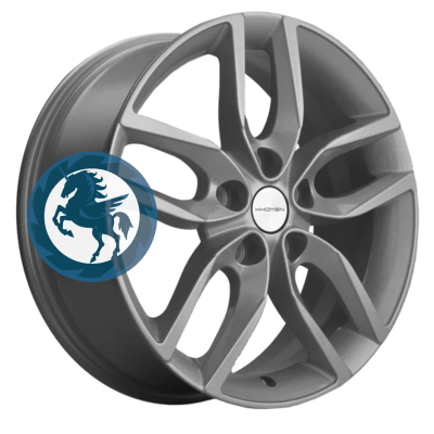 Фотография товара h0395842. Диск Khomen Wheels KHW1708 (Geely Coolray) 6,5х17 5/114,3 ET45 54,1 F-Silver