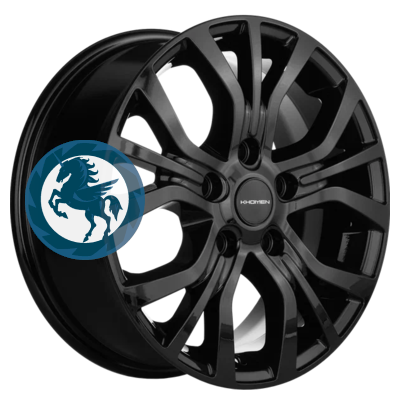 Фотография товара h0395858. Диск Khomen Wheels KHW1608 (Huyndai/Mazda) 6,5х16 5/114,3 ET45 67,1 Black