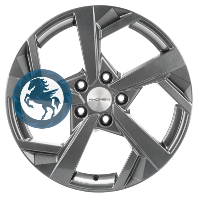 Фотография товара h0396453. Диск Khomen Wheels KHW1712 (Teana/X-Trail) 7х17 5/114,3 ET45 66,1 Gray