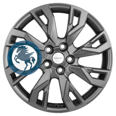 Фотография товара h0398663. Диск Khomen Wheels KHW1809 (Kodiaq/Tiguan) 7х18 5/112 ET43 57,1 Gray