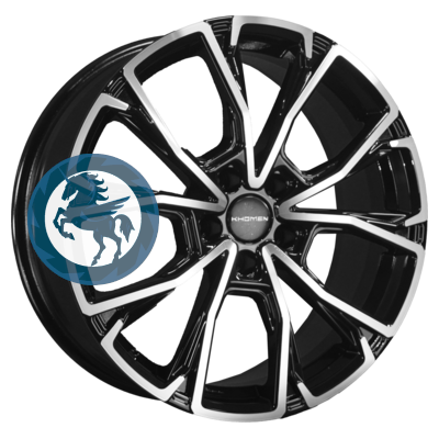 Фотография товара h0399832. Диск Khomen Wheels KHW1907 (Chery Tiggo 7 (Pro/Pro Max)) 7,5х19 5/108 ET33 60,1 Black-FP
