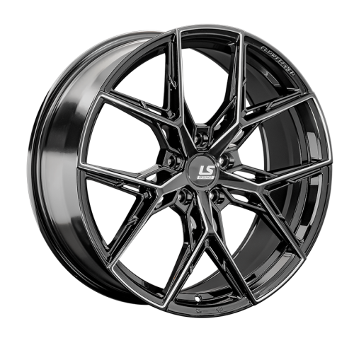 Фотография товара h0400013. Диск LS FlowForming LS RC82 9х21 5/114,3 ET30 60,1 BK+SSF